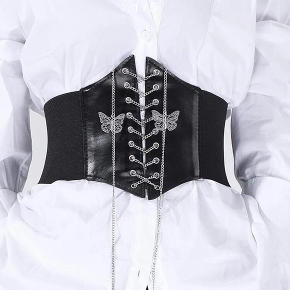 [SOLD] 3 Black Corset Sets - Picture 5 of 6